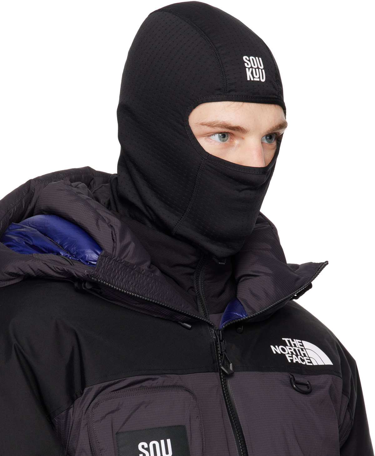 UNDERCOVER Black The North Face Edition DotKnit Balaclava