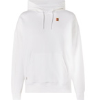 Nike Tennis - Logo-Appliquéd Loopback Cotton-Jersey Hoodie - White