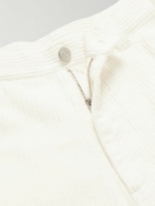 ARKET - Edsviken Straight-Leg Cotton-Corduroy Trousers - White