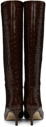 Paris Texas Brown Stiletto 60 Tall Boots