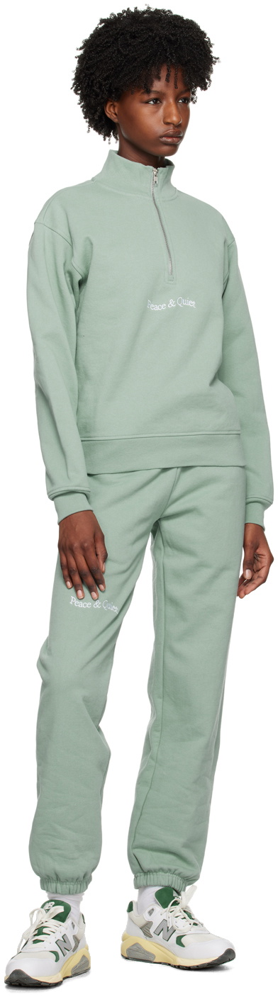 Museum of Peace & Quiet Blue Embroidered Sweater