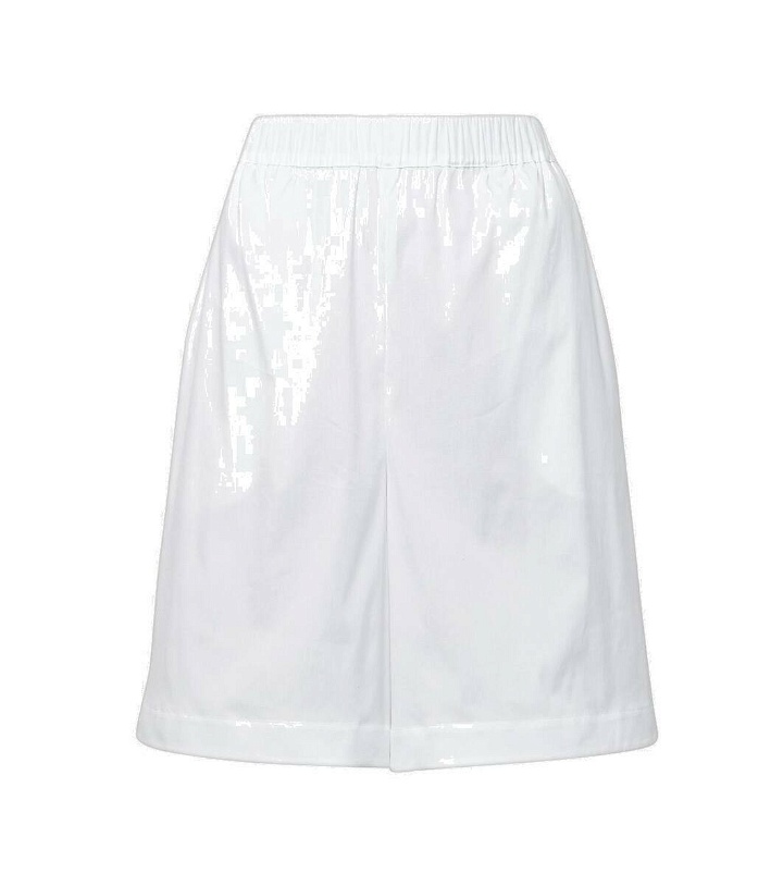 Photo: Max Mara Oliveto cotton-blend shorts