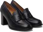 A.P.C. Black Moc Heels