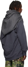 Bless SSENSE Exclusive Gray Loopsweater Hoodie