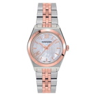 Ferragamo Vega New Quartz Mother of Pearl Dial Ladies Watch SFKJ01124