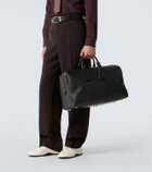Gucci GG leather duffel bag