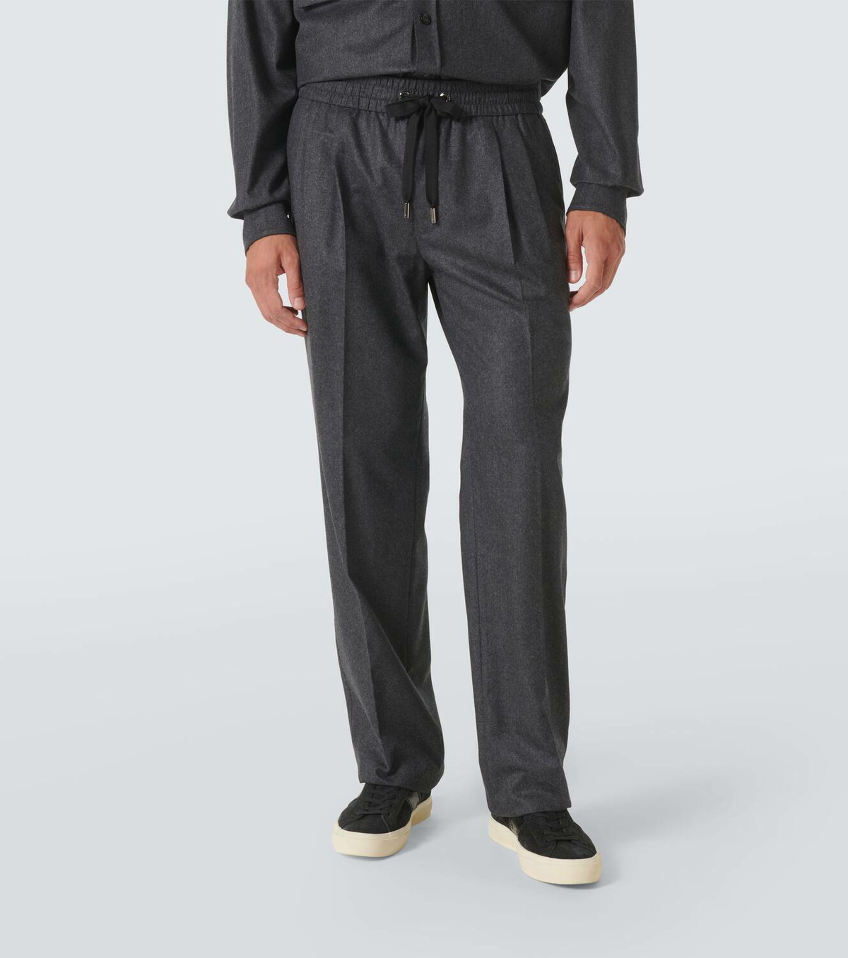 Dolce & Gabbana Men's Virgin Wool Trousers Pattern