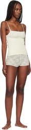 Fruity Booty Off-White Meringue Tank Top