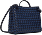 Bottega Veneta Navy Medium Andiamo Bag