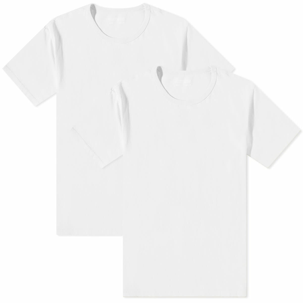 Lady Co. Men's Tubular T-Shirt 2-Pack in White Lady White Co.