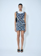 Vivienne Westwood Denim Sailor Mini Skirt