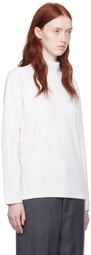 ZEGNA White Cashco Sweater