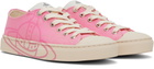Vivienne Westwood Pink Low Top Plimsoll Sneakers
