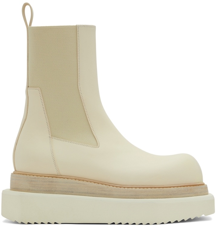 Photo: Rick Owens Off-White Cyclops Chelsea Boots
