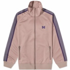 Needles Men's Poly Smooth Track Jacket in Taupe