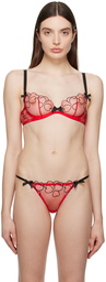 Agent Provocateur Red Maysie Bra