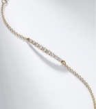 David Yurman Petite Pavé 18kt gold bracelet with diamonds