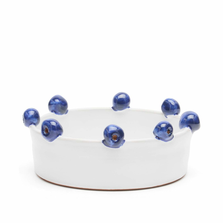 Photo: The Conran Shop Puglia Blueberry Serving Bowl in White 