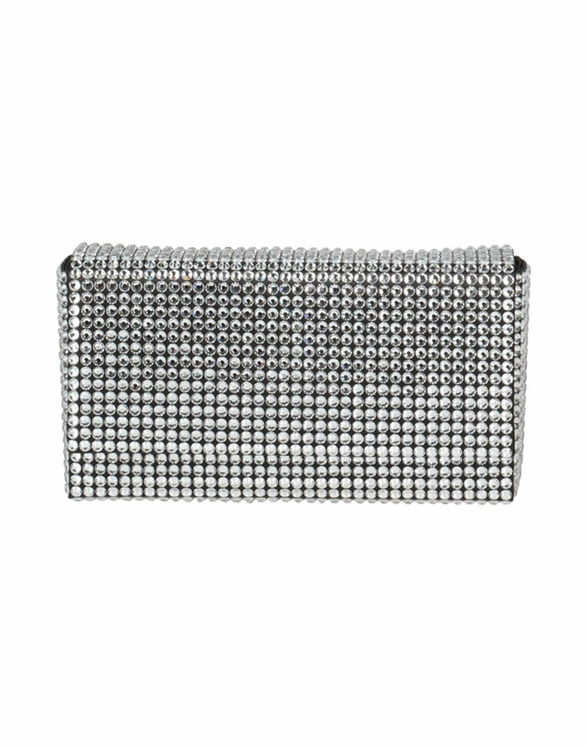 Photo: Amina Muaddi Womens Clutch in Black