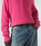 Umit Benan Diana cashmere polo sweater