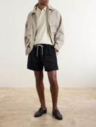 Auralee - Knitted Silk Polo Shirt - Neutrals