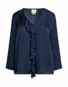 Alessia Santi Womens Top in Navy
