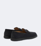 Tod's Suede penny loafers