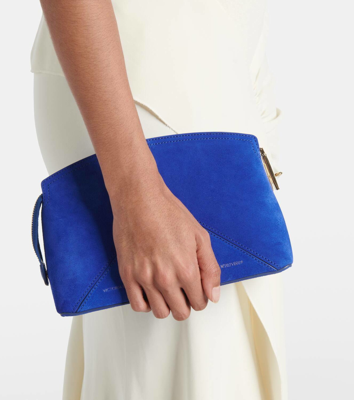 Victoria Beckham Victoria Mini suede crossbody bag