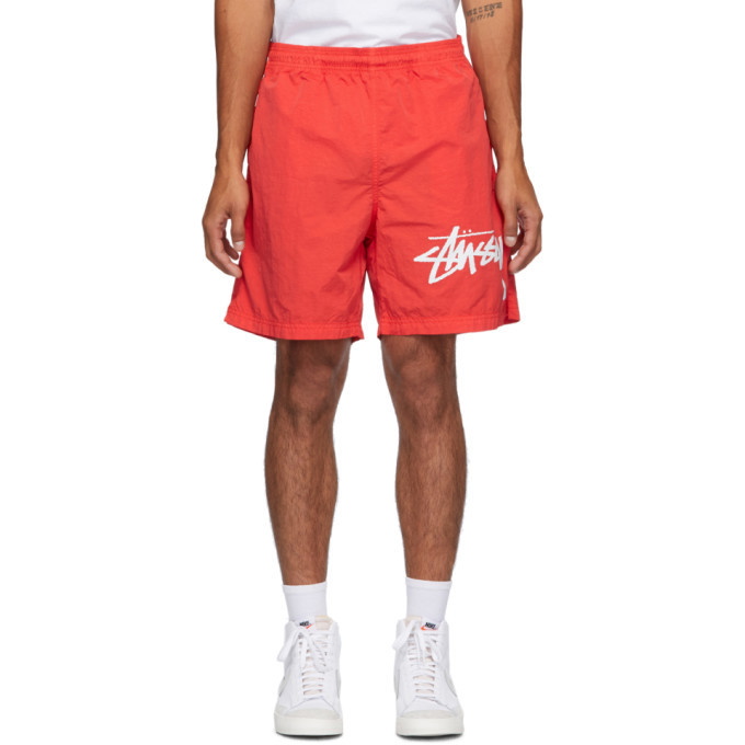 Photo: Nike Red Stussy Edition NRG Water Shorts