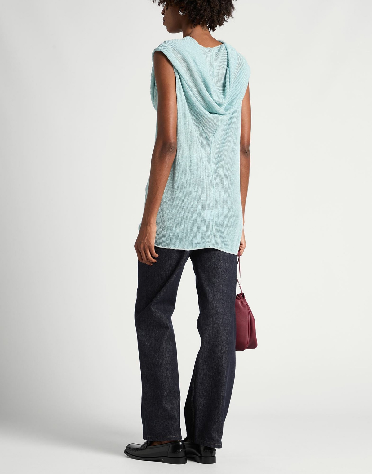 Vitelli Womens Sweater in Sage green