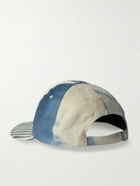 The Elder Statesman - Silvano Dual Logo-Embroidered Tie-Dyed Cotton-Twill Baseball Cap