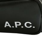 A.P.C. Men's Logo Waist Bag in Black