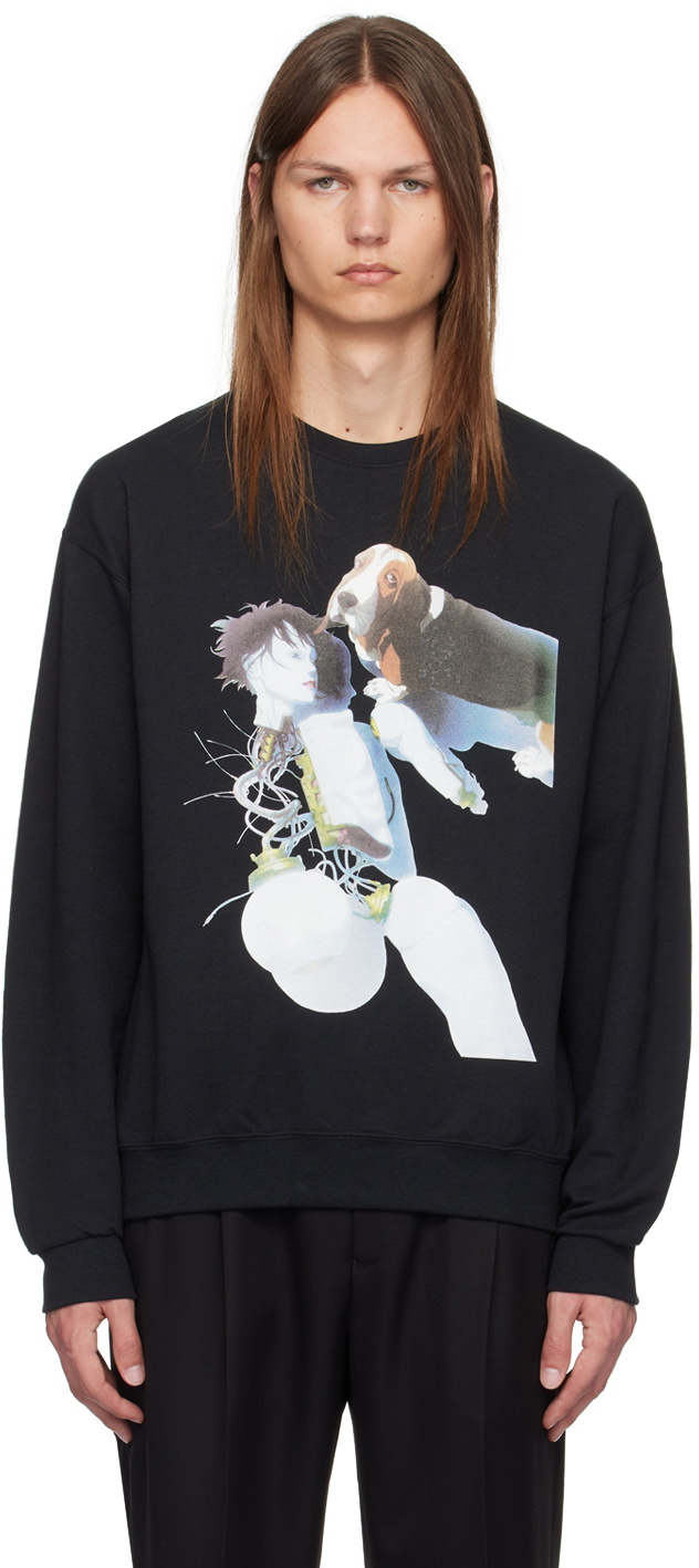 WACKO MARIA Black Carhartt WIP Edition Logo Sweatshirt Wacko Maria