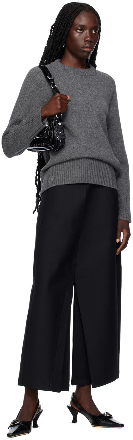 Fax Copy Express Gray Pullover Sweater Fax Copy Express