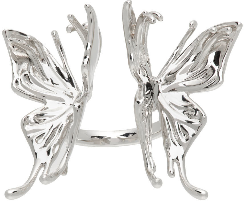 YVMIN Silver Didu Edition Butterfly Ring