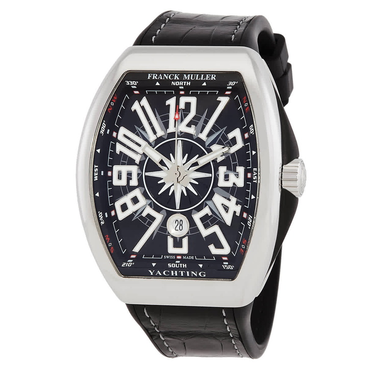 Photo: Franck Muller Vanguard Yachting Automatic Black Dial Mens Watch 45SCYACHTBLK1