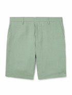 Paul Smith - Straight-Leg Linen Bermuda Shorts - Green