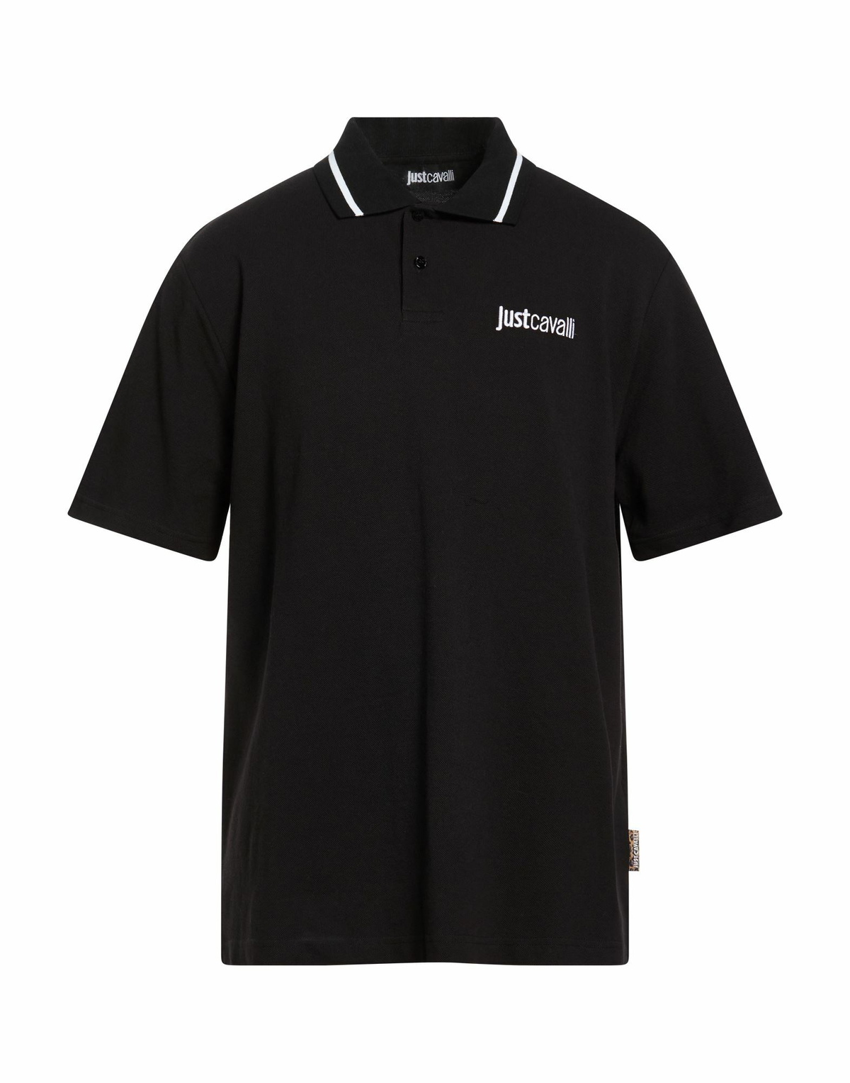 Just Cavalli Mens Polo shirt in Black