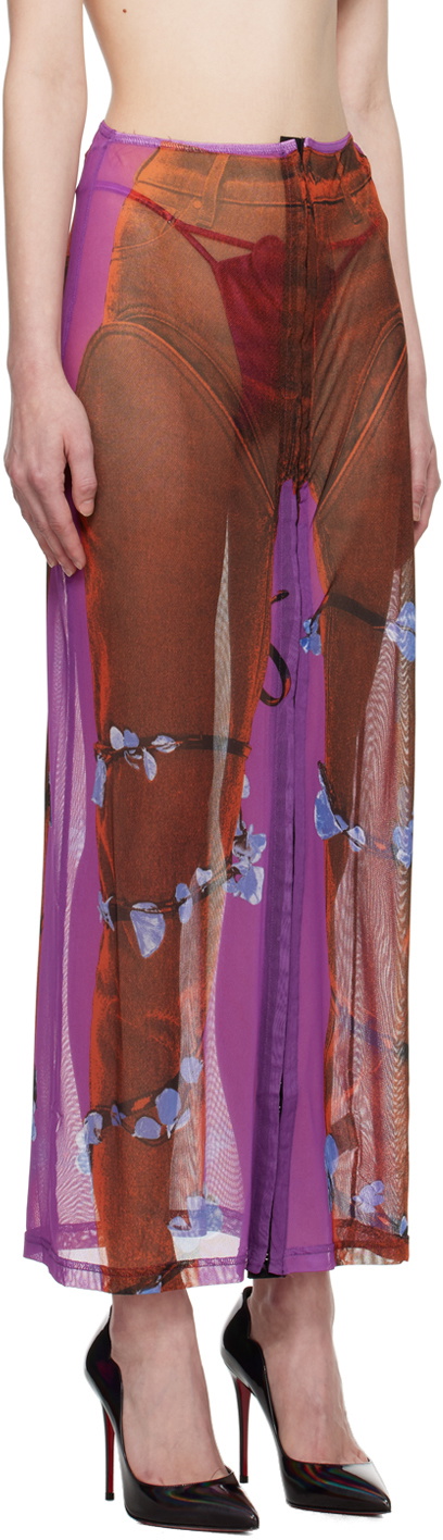 Y/Project Orange & Pink Jean Paul Gaultier Edition Trompe L'Oeil