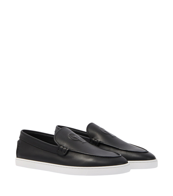 Photo: Christian Louboutin Neoclboat leather slip-on shoes