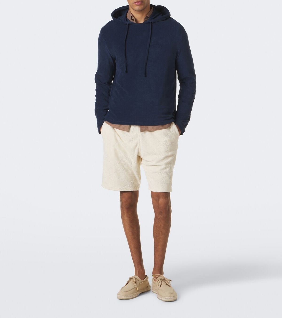 Vilebrequin Bolide jacquard cotton-blend terry shorts