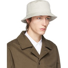 Acne Studios Beige Cotton Canvas Bucket Hat