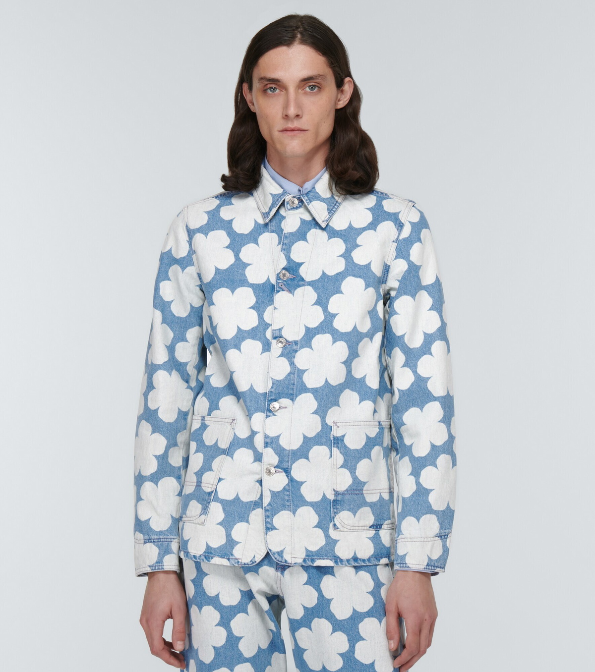 Kenzo - Printed denim jacket Kenzo