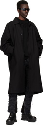 C2H4 Black Staff Uniform Community Coat