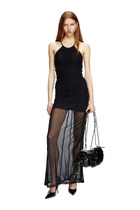Diesel Maxi dress with spaghetti straps - Dresses Womens in Black