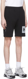 Helmut Lang Black Cotton Shorts