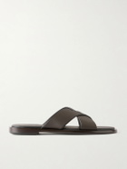 Zegna - Leather Sandals - Brown