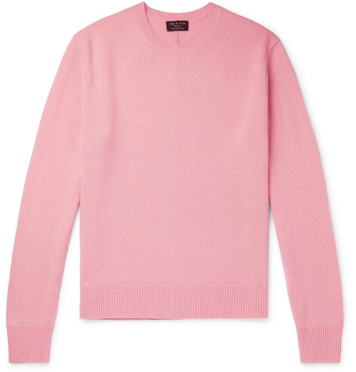 Photo: rag & bone - Haldon Cashmere Sweater - Pink