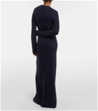 Gabriela Hearst Brogan cashmere and silk maxi dress