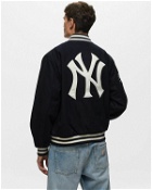 New Era Mlb Patch Varsity Jacket New York Yankees Blue - Mens - Bomber Jackets/College Jackets